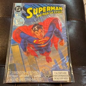 Superman The Man of Steel # 1- 1991- DC Comics